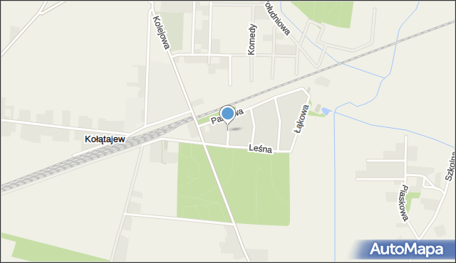 Lewków, Olszowa, mapa Lewków