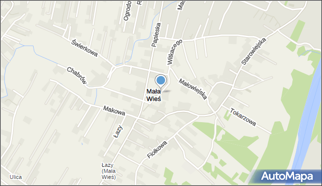 Mała Wieś gmina Chełmiec, Oleandrów, mapa Mała Wieś gmina Chełmiec