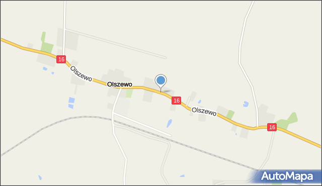 Olszewo gmina Mikołajki, Olszewo, mapa Olszewo gmina Mikołajki