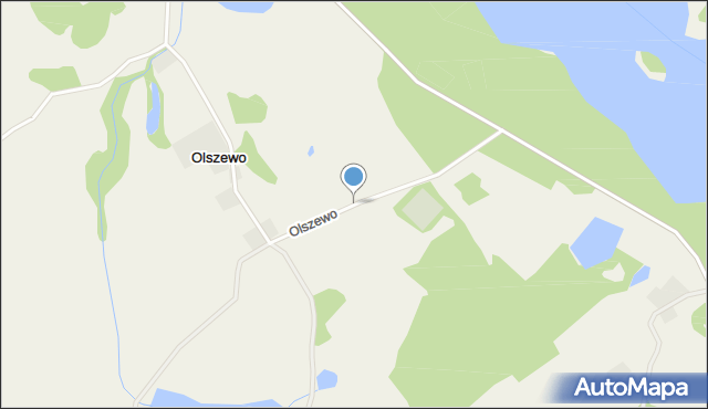 Olszewo gmina Stare Juchy, Olszewo, mapa Olszewo gmina Stare Juchy