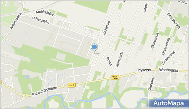 Chyliczki gmina Piaseczno, Orchidei, mapa Chyliczki gmina Piaseczno