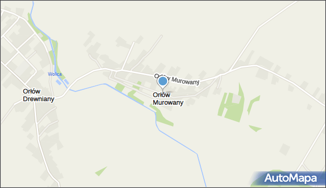 Orłów Murowany, Orłów Murowany, mapa Orłów Murowany