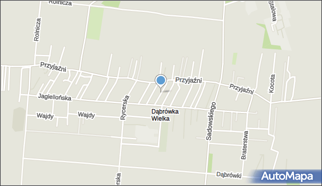 Piekary Śląskie, Orkana Władysława, mapa Piekary Śląskie