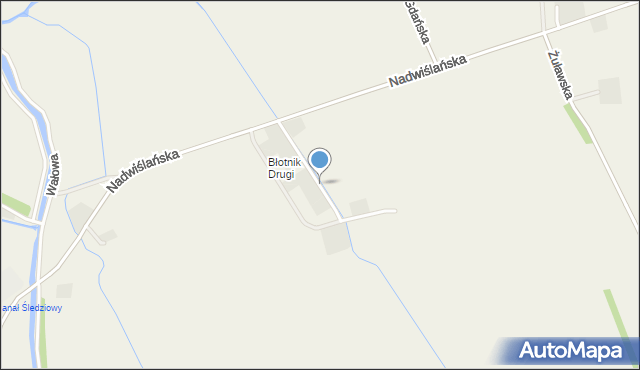 Błotnik, Osiedlowa, mapa Błotnik
