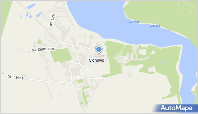 Cichowo gmina Krzywiń, Osiedle Soplicowo, mapa Cichowo gmina Krzywiń