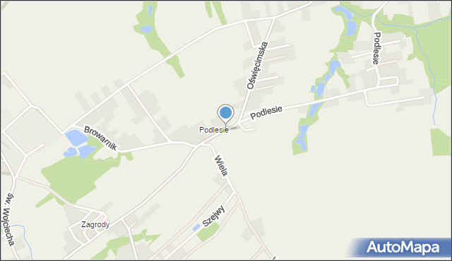 Dankowice gmina Wilamowice, Oświęcimska, mapa Dankowice gmina Wilamowice