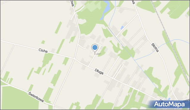 Dębinki gmina Zabrodzie, Osiedlowa, mapa Dębinki gmina Zabrodzie