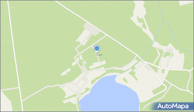 Gościm, Osiedle Pod Sosnami, mapa Gościm