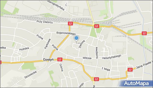 Gostyń, Osiedle 700-lecia, mapa Gostyń