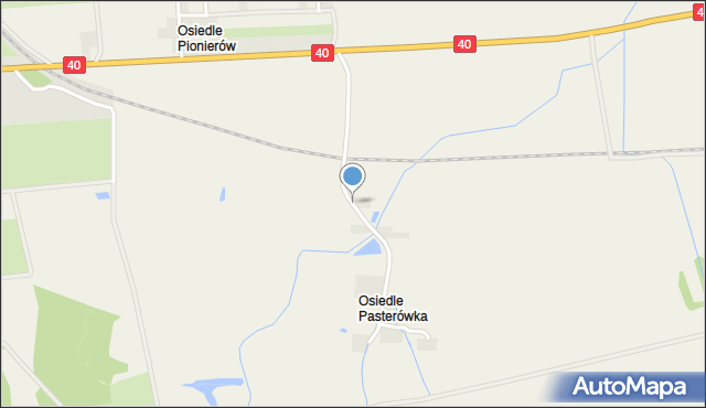 Konradów gmina Głuchołazy, Osiedle Pasterówka, mapa Konradów gmina Głuchołazy