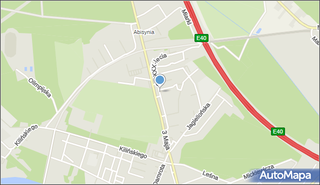 Krapkowice, Osiedle XXX-lecia, mapa Krapkowice