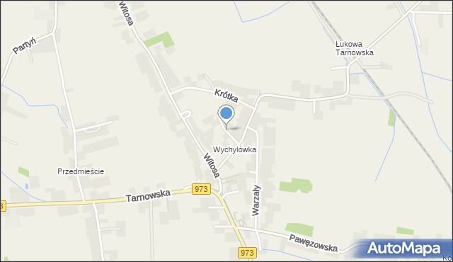 Łęg Tarnowski, Osiedla, mapa Łęg Tarnowski