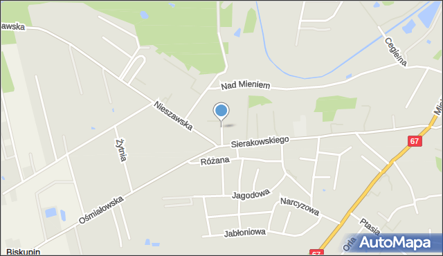 Lipno, Osiedle Korczaka Janusza, mapa Lipno