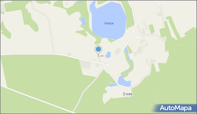 Lubochnia gmina Gniezno, Osiedle Modrzewiowe, mapa Lubochnia gmina Gniezno