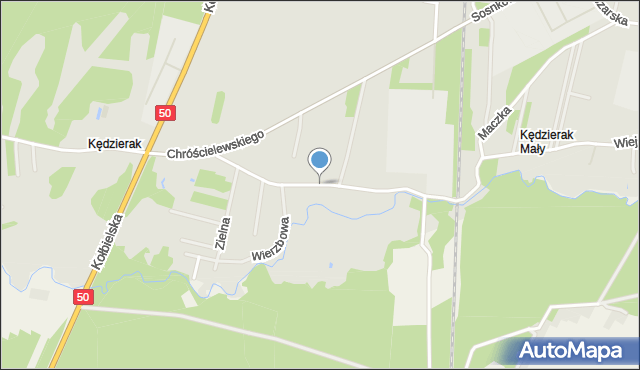 Mińsk Mazowiecki, Osiedlowa, mapa Mińsk Mazowiecki