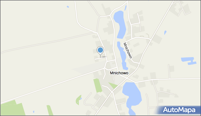 Mnichowo gmina Gniezno, Osiedle Malwowe, mapa Mnichowo gmina Gniezno
