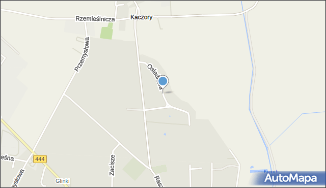 Odolanów powiat ostrowski, Osiedlowa, mapa Odolanów powiat ostrowski