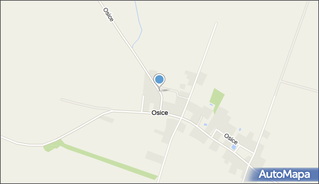 Osice, Osice, mapa Osice