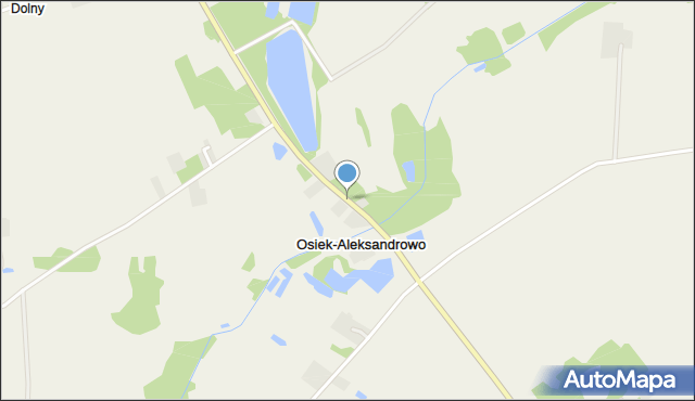 Osiek-Aleksandrowo, Osiek-Aleksandrowo, mapa Osiek-Aleksandrowo