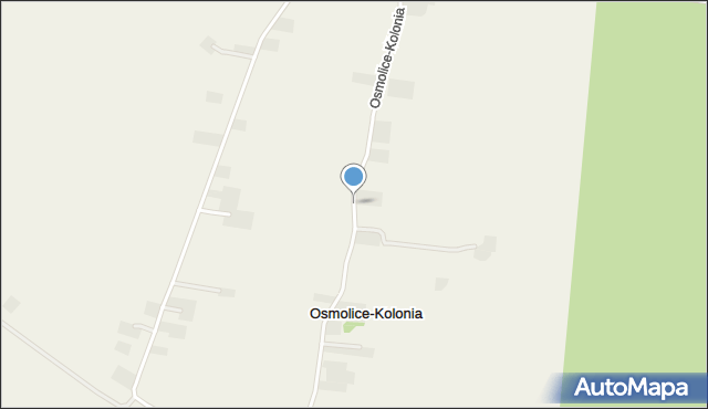 Osmolice-Kolonia, Osmolice-Kolonia, mapa Osmolice-Kolonia