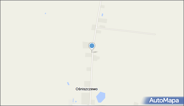 Ośniszczewo, Ośniszczewo, mapa Ośniszczewo