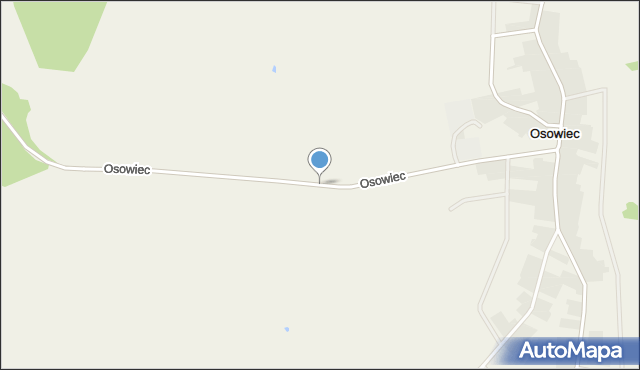 Osowiec gmina Goniądz, Osowiec, mapa Osowiec gmina Goniądz