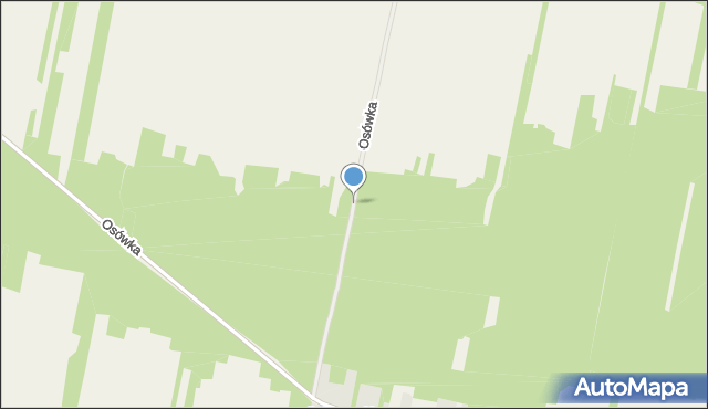 Osówka gmina Szydłów, Osówka, mapa Osówka gmina Szydłów