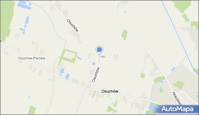 Osuchów gmina Koźminek, Osuchów, mapa Osuchów gmina Koźminek
