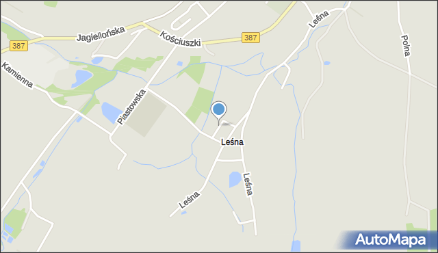 Radków powiat kłodzki, Osiedle Robotnicze, mapa Radków powiat kłodzki