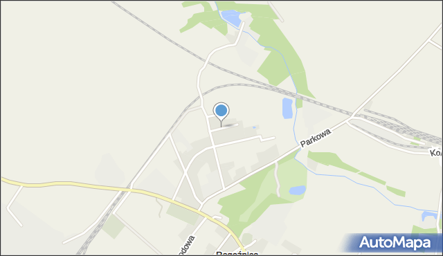 Rogoźnica gmina Strzegom, Osiedle, mapa Rogoźnica gmina Strzegom