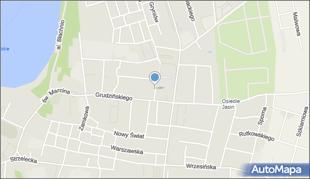 Swarzędz, Osiedle Zygmunta III Wazy, mapa Swarzędz