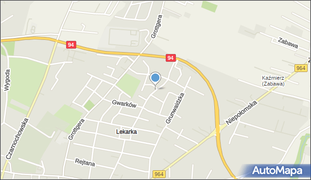 Wieliczka, Osiedlowa, mapa Wieliczka