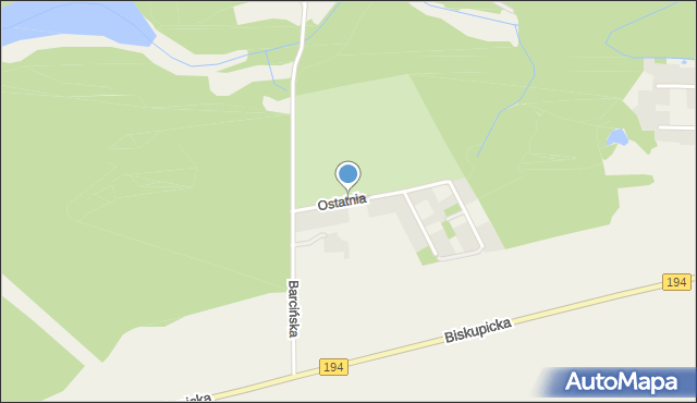 Wierzonka, Ostatnia, mapa Wierzonka