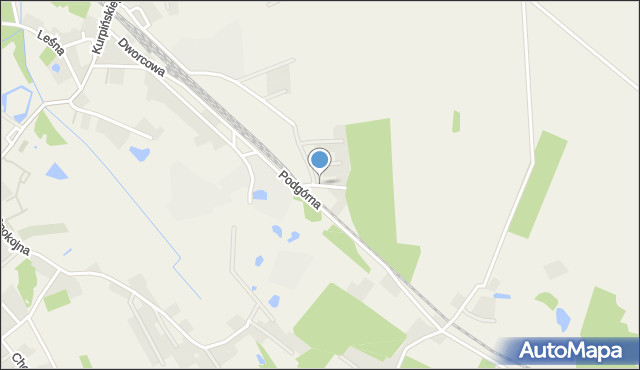 Włoszakowice, Osiedle Zatorze, mapa Włoszakowice