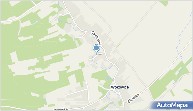 Wokowice, Osiedle Olszynowe, mapa Wokowice