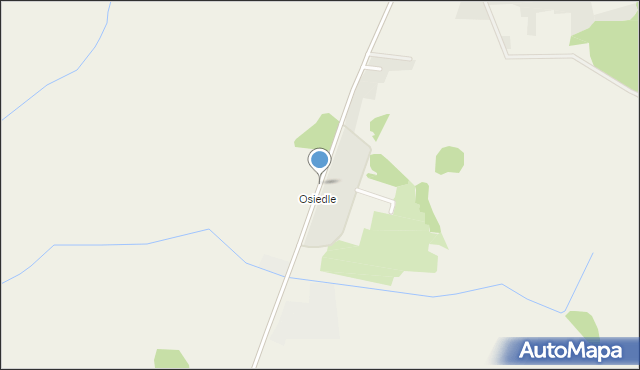 Żubrów, Osiedle Żubrów, mapa Żubrów