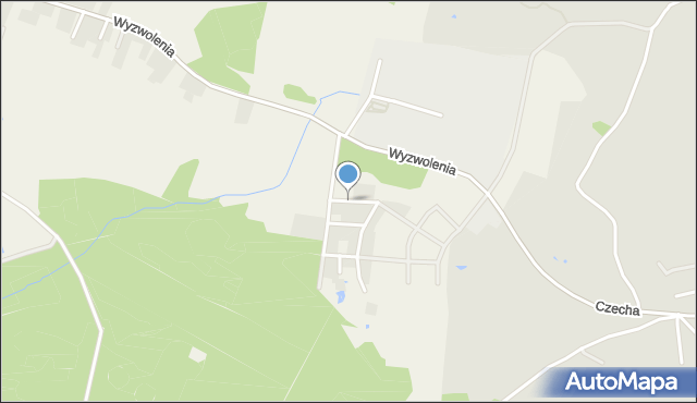 Zwonowice, Osiedle na Stoku, mapa Zwonowice