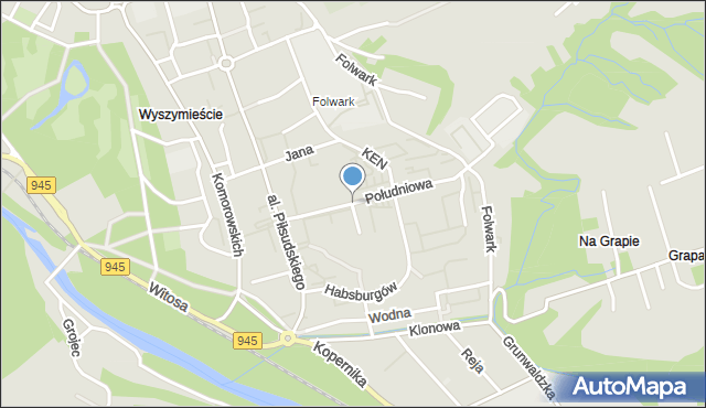 Żywiec, Osiedle 700-lecia, mapa Żywiec