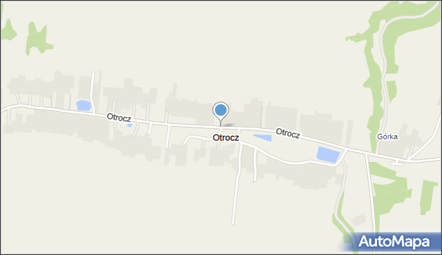 Otrocz, Otrocz, mapa Otrocz