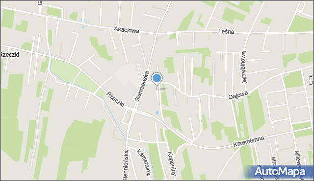 Ostrowiec Świętokrzyski, Owocowa, mapa Ostrowiec Świętokrzyski