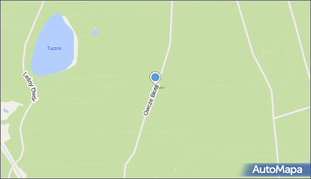 Owcze Błota, Owcze Błota, mapa Owcze Błota