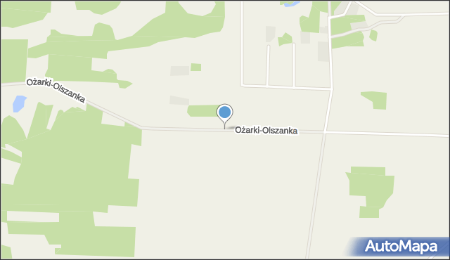Ożarki-Olszanka, Ożarki-Olszanka, mapa Ożarki-Olszanka
