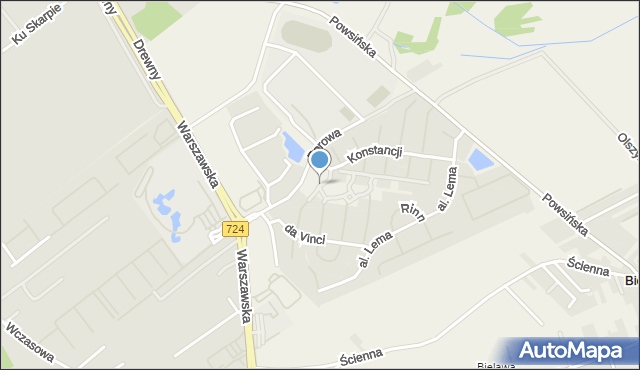 Bielawa gmina Konstancin-Jeziorna, Pankiewicza, mapa Bielawa gmina Konstancin-Jeziorna