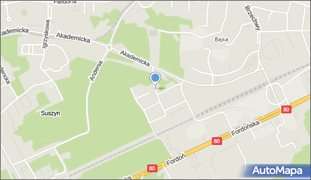 Bydgoszcz, Pałubickiego Rajmunda, mapa Bydgoszczy