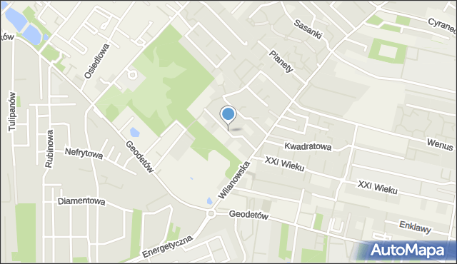 Józefosław, Pastelowa, mapa Józefosław