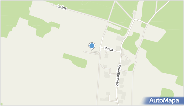 Kotowice gmina Nowogród Bobrzański, Pałacowa, mapa Kotowice gmina Nowogród Bobrzański