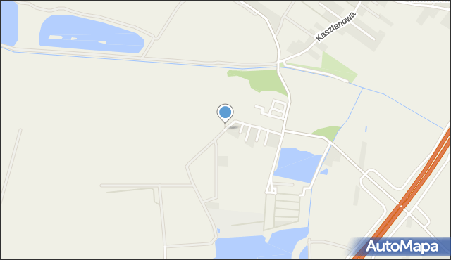 Michałowice-Wieś, Pałacowa, mapa Michałowice-Wieś