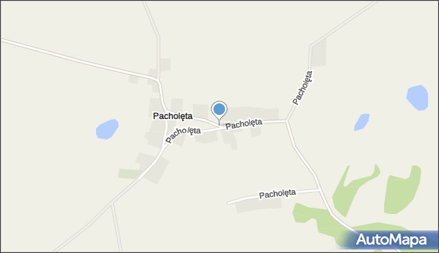 Pacholęta, Pacholęta, mapa Pacholęta