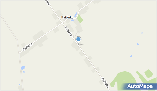 Pałówko, Pałówko, mapa Pałówko