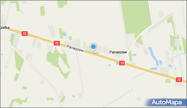 Panaszew, Panaszew, mapa Panaszew